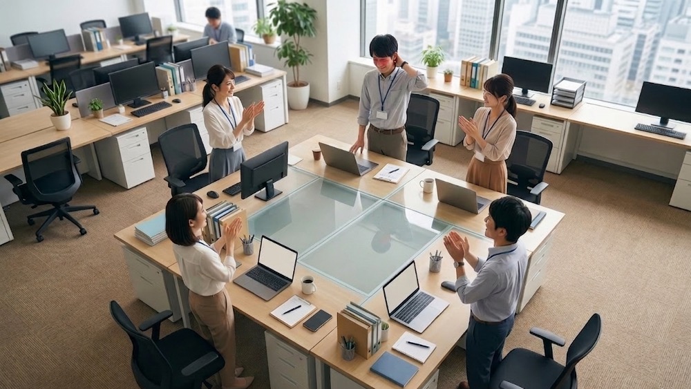 賞賛されるビジネスパーソン